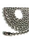 Medium Thick Ball Stainless Steel Men's Necklace Chain Ckltopzincr-gms - 5