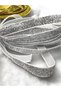 Glittery Velvet Ribbon Shiny Ribbon Glittery Ribbon 1 cm 2 Meters Set of 4 Packing Ribbon Christmas - 3
