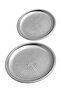 Luxury Stainless Steel Wrap and Pour Drainer Coasters Set of 2 - 2
