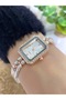 Zircon Stone Bead Cord Quartz Women's Wristwatch - 3