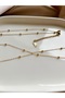 Ball Detailed Chain Gold Steel Şahmeran - 3