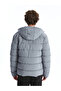 Standard Mold Hooded Men's Puffer Coat - 5
