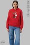 Unisex Hoodie Long Sleeve New Year's Christmas Printed Hooded Sweatshirt Oversize Cotton - 2