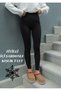 Premium Ribbed, Winter Fleece Inside Ribbed High Waist Recovery Leggings