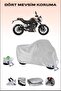 غطاء دراجة نارية مزود بقفل متوافق مع KTM 200 Duke ABS، آمن، مقاوم للماء ، مصنوع من قماش متين.