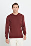 Men's Tile Standard Fit Regular Cut Crew Neck Woolen Comfortable Knitwear Sweater - 4