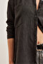 Women's Black Comfortable Fit Corduroy Shirtgml- 19001264 - 7