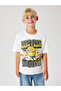 Nkmoby Minions Ss Nreg Top Box Sky Ecru 13236297 - 2