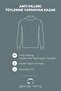 Standard Fit Regular Cut Crew Neck Men's Navy Blue Knitwear Sweater - 2