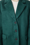 Women's Emerald Green Premium Suede Blazer Jacket Fn03443 - 4