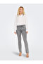 Jdylullu Dnm Grey Straight Jeans - Hw Ank - 4