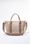 Ecru Faux Fur Mini Tote Women's Handbag Takaw25Oc00009 - 3