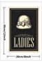 Wc Ladies Sign Polycarbonate Sheet 20X30Cm - 3