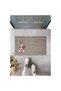 Digital Printing Quality Gray Love Sweet Pink Candy Bulldog Dog Decorative Door Mat