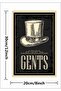 Wc Gents Sign Polycarbonate Sheet 20X30Cm - 3
