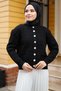 Women's Crew Neck Short Knitwear Cardigan - 4