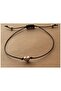 Gold Heart Detailed Couple Bracelet 2 Pieces - 4