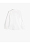 3/4 Sleeve Basic Shirt Button Closure - 4