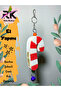 Candy Walking Stick Figured Bell Bird Toy