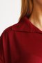 Claret Red Polo Neck Striped Tunic 5340 - 4