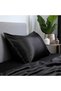 Black Silk Pillowcase %100 Mulberry Silk, 16 Momme, Sleep Comfort for Skin and Hair (1 Piece, 50X70 cm) - 7