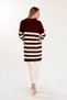 Acı Kahve Striped Corded Fabric Knitwear Tunic 5335 - 6