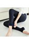 Winter Warm Thermal Plush Tights Underwear Black Slippers - 2