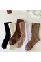 4 Pairs Economic Unisex Mixed Color Tennis Socks Set