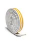 Wuvera Thick Door Window Insulation Tape Wick 2.80X2=5.60 Meters (White)