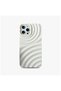 Apple iPhone 13 Pro Max Compatible Case 3D Water Silicone Case Cream Color - 2