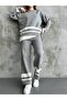Women's Pants Stripe Knitwear Set