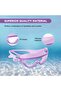 Premium Swimming Goggle | Anti-fog & Uv Protection | Purple | 180° View | Hard Case - 3