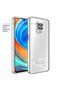 Xiaomi Redmi Note 9 Pro Compatible Case Glint Silicone Case Gray