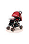 Wilder Lightweight Compact Travel Stroller Collapsible Large Storage.Red