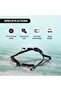 Stylish Swimming Goggle | Anti-fog & Uv Protection | Leak Proof | Black | Free Size - 2