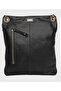 Benito Crossbody for Women - Genuine Leather, Black - 3