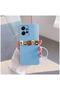 Xiaomi Redmi Note 12 Compatible Case Love Bear Silicone Case Brown - Light Blue