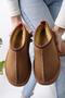 Ling Guaranteed Thick Sole Furry Round Toe Women's Slippers - 8