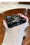 iPhone 13 and 14 Compatible Glossy Camera Protruding Luxury 3D Water Ripple Pattern Glossy Wavy - 7