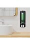 1Pc Black 400ml Manual Shampoo Liquid Holder Bathroom, Kitchen, Washbasin, Disinfectant Soap Dispenser A-52