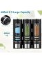 3Pcs Black 400ml Manual Shampoo Liquid Bathroom Kitchen Sink Hotels Hand Sanitizer Soap Dispenser A-52 - 5