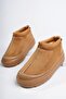 Luuq Guaranteed Women's Thick Sole Furry Daily Mini Ankle Boots - 2