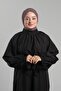 وشاح حجاب من فرو المنك - سهل التركيب جاهزًا عمليًا، مطوي مع أزرار كبس على الظهر Hijab 2406_10