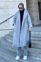 Gray Stitched Coat - Filthy Stitched