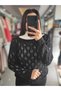 Women's Openwork Slit Slim Sweater - 3