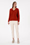 Women's Tile Polo Neck Sweater 50291574-Vr031 - 4