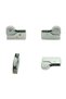 Sliding Door Wheel Vega White Wheel - Carrier Roller, Sliding Wardrobe Wheel (4 Pieces) - 5