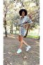 Yılan Baskılı Oversize Gömlek Ceket - 6