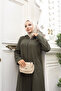 Hooded Zippered Pocket Cashew Coat - 6
