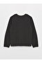 Crew Neck Printed Long Sleeve Girls Sweatshirt (W3) - 2
